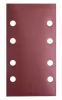 Mannesmann Rezgőcsiszoló csiszolópapír készlet 30 részes, 93 × 230 mm (M12393)