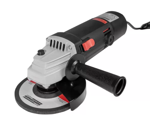 Mannesmann Elektromos gépkészlet ütvefúróval, szúrófűrésszel, rezgőcsiszolóval és 115 mm-es sarokcsiszolóval, 4 részes (M12555)