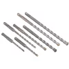 Mannesmann Áttörő kőzetfúró készlet SDS-Plus befogással, 5–20 mm, 11 részes (M12587)