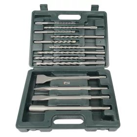   Mannesmann SDS-Plus fúró- és vésőkészlet betonhoz és falazathoz, 6–14 mm, 13 részes (M12588)
