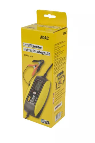 Mannesmann ADAC Intelligens akkumulátortöltő autóhoz és motorhoz 6/12 V, 1,2–120 Ah, 4 A (M12716)