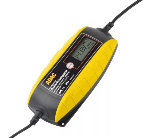 Mannesmann ADAC Intelligens akkumulátortöltő autóhoz és motorhoz 6/12 V, 1,2–120 Ah, 4 A (M12716)