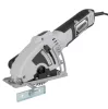 Mannesmann Mini körfűrész 600 W, 85 mm, 25 mm vágásmélység, 3 fűrészlappal (M12891)