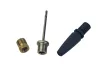 Mannesmann Akkus légpumpa 12 V, 125 PSI, 3 adapterrel és munkalámpával (M17200)