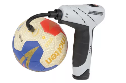 Mannesmann Akkus légpumpa 12 V, 125 PSI, 3 adapterrel és munkalámpával (M17200)