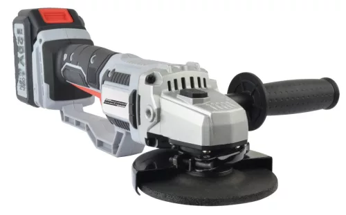 Mannesmann Sarokcsiszoló akkumulátoros, 20 V, 115 mm, 4,0 Ah, szénkefe nélküli motorral (M17855)