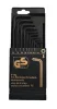Mannesmann Torx kulcskészlet T10–T50, L alakú kivitelben, 9 részes (M18100)