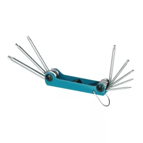   Mannesmann Torx kulcskészlet T9–T40, króm-vanádium acélból, 8 részes (M18138)