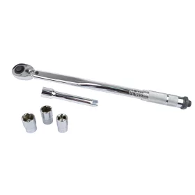   Mannesmann Nyomatékkulcs készlet 1/2”, 40–210 Nm, 17–21 mm dugókulcsokkal (M18300)