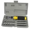 Mannesmann Bit és dugókulcs készlet 1/4”, 41 részes, műanyag kazettában (M29041)