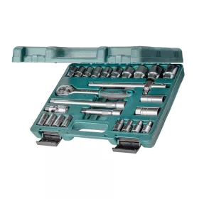   Mannesmann Dugókulcs készlet 1/2”, 25 részes, króm-vanádium acél (M29080)