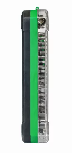 Mannesmann Bitkészlet racsnis hajtószárral, 81 részes, 1/4”, műanyag kazettában (M29715)