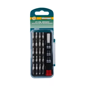   Mannesmann Finommechanikai bit készlet 21 részes, CrV acélból (M29721)