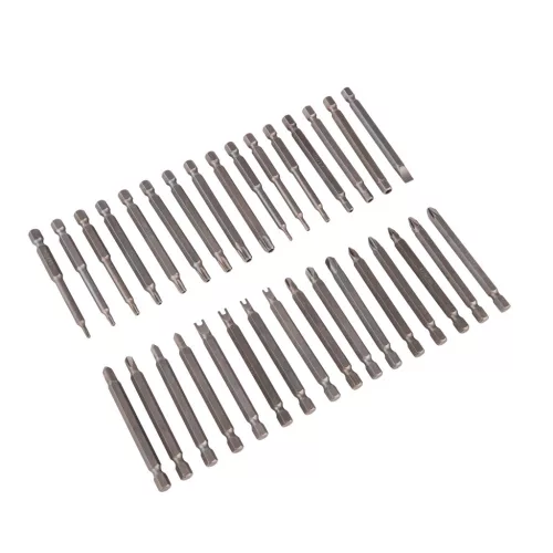 Mannesmann Speciális bit készlet 32 részes, 75 mm hosszú bitekkel (M29732)