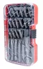 Mannesmann Bitkészlet lapos, PH, PZ, imbusz és Torx bitekkel, 22 részes (M29814)