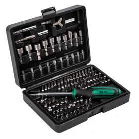   Mannesmann Bit készlet 122 részes, ergonomikus markolattal (M29896)