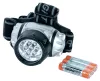 Mannesmann LED fejlámpa, 3 fényerőfokozattal és állítható lámpafejjel (M30640)