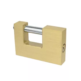   Mannesmann Biztonsági lakat edzett acél reteszcsappal, 60 mm, 3 kulccsal (M41360)