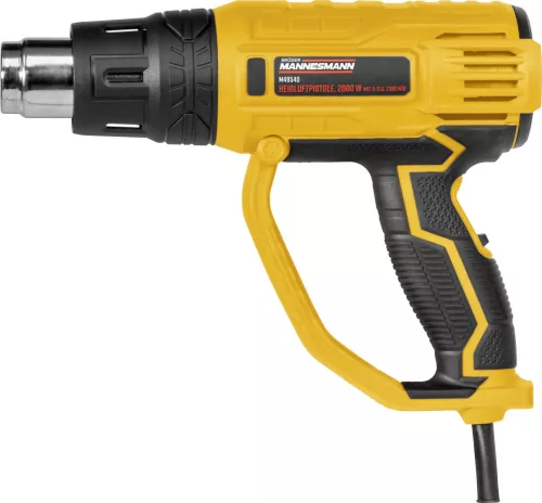 Mannesmann Hőlégfúvó 2000 W, 9 részes tartozékkészlettel (M49540)