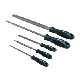   Mannesmann Reszelő készlet 5 részes, műhely- és kulcsreszelőkkel (M61016)