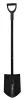 Mannesmann Hegyes ásó fémnyéllel és D-markolattal, 1180 mm (M63120)