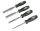 Mannesmann Favéső készlet 4 részes, CrV acél, 6–24 mm (M66100)