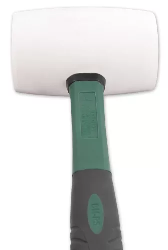 Mannesmann Gumikalapács fehér természetes gumiból, 675 g fejjel (M76570)