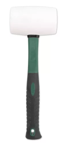 Mannesmann Gumikalapács fehér természetes gumiból, 675 g fejjel (M76570)