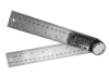 Mannesmann Digitális szögmérő 200 mm-es acél szárakkal, 0,1° kijelzéssel (M81220)