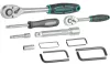 Mannesmann Dugókulcs és bit készlet 115 részes, 1/4” és 1/2”, CrV fejekkel (M98415)