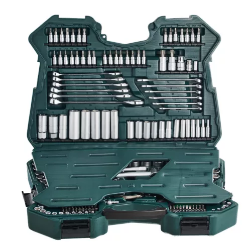 Mannesmann Mammutkoffer, dugókulcs készlet 215 részes, 1/4”–3/8”–1/2”, CrV acél (M98430)