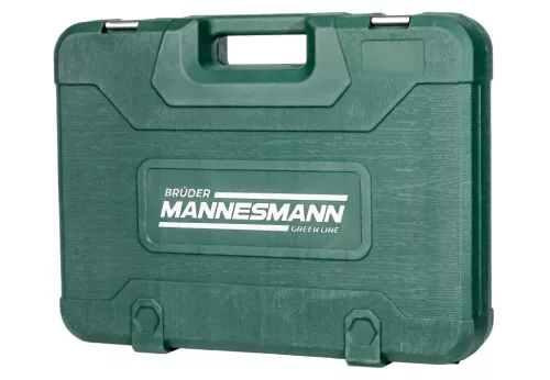 Mannesmann Dugókulcs készlet 179 részes, 1/4”, 3/8” és 1/2” hajtással, műanyag kofferben (M98455)