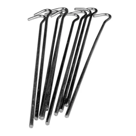   Mannesmann Acél sátorcövek készlet 10 részes, 4,3 mm × 24 cm (M99890)