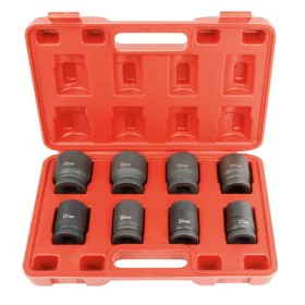   Mannesmann Gépi dugókulcs készlet 3/4” 8 részes, 22–38 mm, fém dobozban (M 1517)