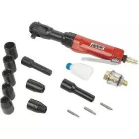   Mannesmann Pneumatikus racsnis csavarbehajtó készlet 1/2”, 70 Nm, 10–19 mm dugókulcsokkal, 15 részes (M 1531)