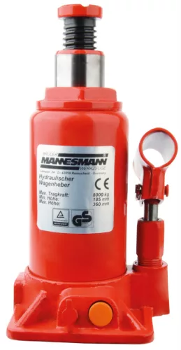 Mannesmann Hidraulikus palackemelő 8 t, 200–385 mm, TÜV/GS (M  007-T-GS8)