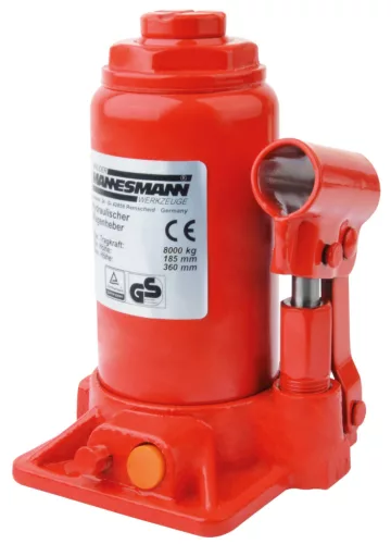 Mannesmann Hidraulikus palackemelő 8 t, 200–385 mm, TÜV/GS (M  007-T-GS8)