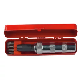   Mannesmann Kézi ütvecsavarozó készlet 1/2”, 4 bittel, fémkazettában (M  179)