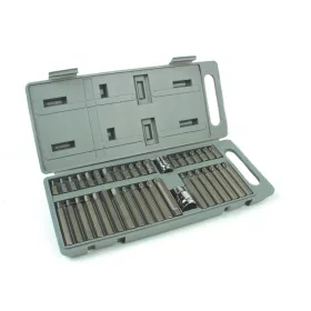  Mannesmann Bitkészlet imbusz, XZN és Torx profilokkal, 30–75 mm, 3/8” és 1/2” adapterrel, 40 részes (M  187-40)