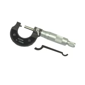   Mannesmann Mikrométer 0–25 mm, 0,01 mm leolvasással (M  826)