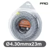 NAKAYAMA PRO Sodort zsinór ( damil ) fűkaszákhoz. (Nylon, Carbon3 huzal ) Twist 4,30mm-23m (NC1003)