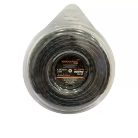   NAKAYAMA PRO Fűkasza damil, nylon-szén, kerek sodort,  4,00 mm-32 méter (NC1041)