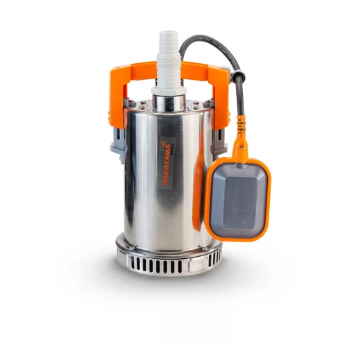NAKAYAMA PRO ROZSDAMENTES INOX Merülő búvárszivattyú 550W, 7,5m, 8500L/óra, tiszta vízhez (NP1050)