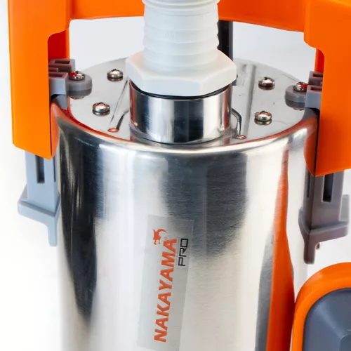 NAKAYAMA PRO ROZSDAMENTES INOX Merülő búvárszivattyú 550W, 7,5m, 8500L/óra, tiszta vízhez (NP1050)