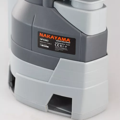 NAKAYAMA PRO Szennyezettvíz búvárszivattyú beépített úszókapcsolóval 900 W, 15 500 l/óra, 8,5 m emelőmagasság (NP1080)