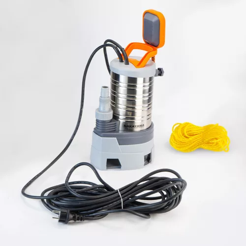 NAKAYAMA Búvárszivattyú 900W, 8,5m, 15500L/óra, szennyvízhez (NP1100)