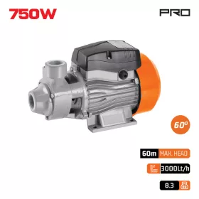   NAKAYAMA Pro Szivattyú tiszta vízhez, periférikus, 750 W, 3000 l/óra, 60 m emelőmagasság, 1″ (NP2027)