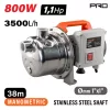 NAKAYAMA PRO Vízszivattyú öntözéshez és ház körüli vízellátáshoz 800 W, 3500 l/óra, 38 m emelőmagasság, önfelszívó (NP2035)