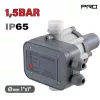 NAKAYAMA PRO Nyomáskapcsoló vízszivattyúhoz, elektronikus, 1,5–6 bar, 1” × 1”, IP65 (NP2085)