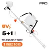 NAKAYAMA PRO Akkumulátoros növényvédelmi permetező 5+1 literes tartállyal, 25–100 ml/perc (NS2631)